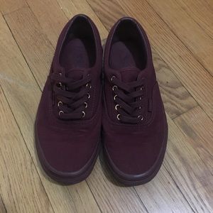 Vans Authentics Size women 9.5